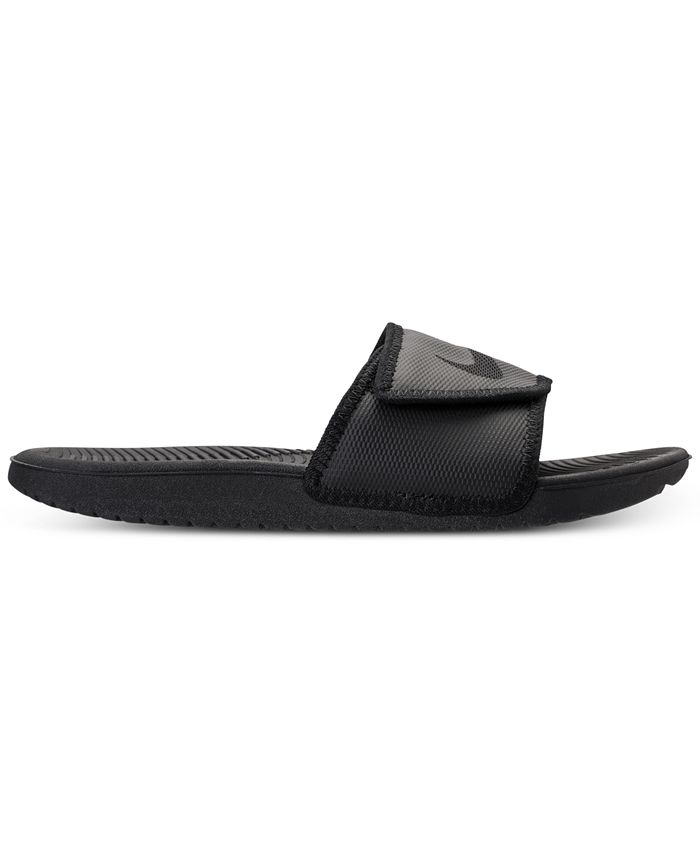 nike kawa adjustable slides mens