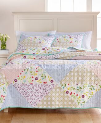 Martha Stewart Collection - Pergola Patchwork Full/Queen Quilt