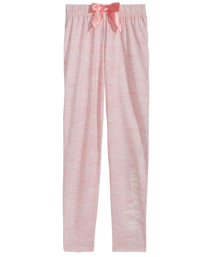 Max & Olivia Graphic-Print Pajama Pants, Little Girls & Big Girls ...