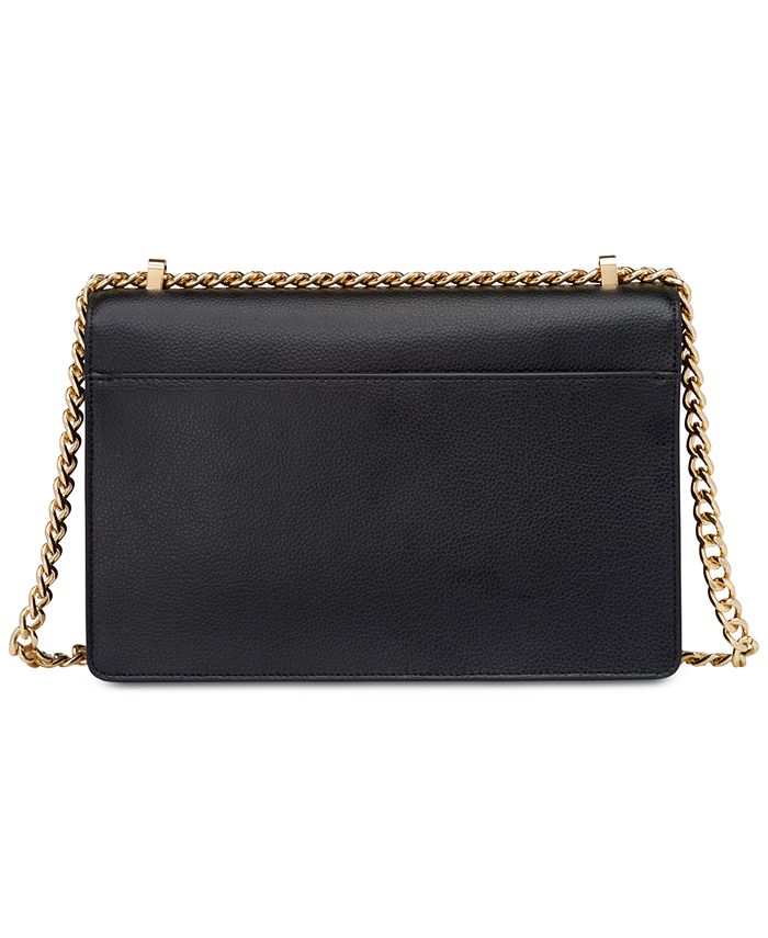 DKNY Elissa Large Leather Shoulder Flap & Reviews - Handbags ...