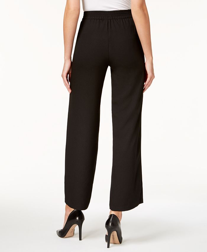JM Collection Crepe Straight-Leg Pants, Created for Macy's - Macy's