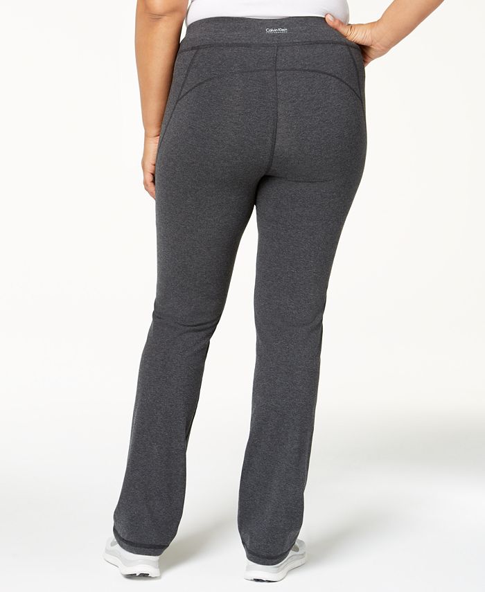 Calvin Klein Plus Size Compression Narrow Leg Pant & Reviews - Pants ...