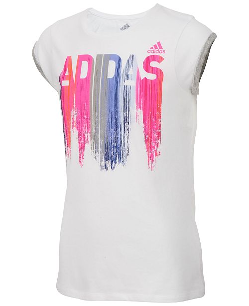 Adidas Graphic Print T Shirt Toddler Girls Reviews Shirts