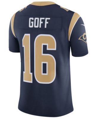 Men's Nike Jared Goff White Los Angeles Rams Vapor Untouchable Limited  Jersey