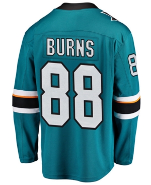 Fanatics Men's Brent Burns San Jose Sharks Breakaway Player Jersey