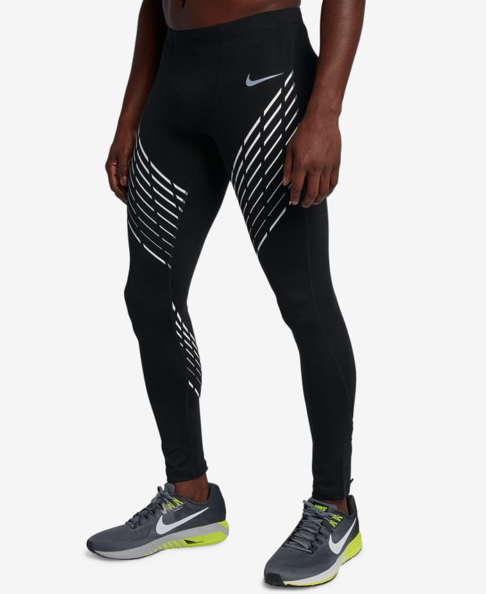 Nike Men's Power Dri-FIT Printed Running Tights - Macy's