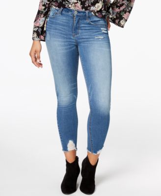 American Rag - Juniors' Ripped High-Rise Skinny Jeans