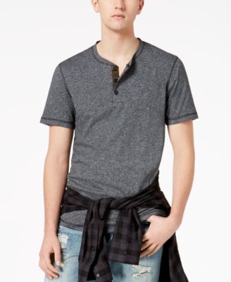 American Rag - Men's Marled Henley