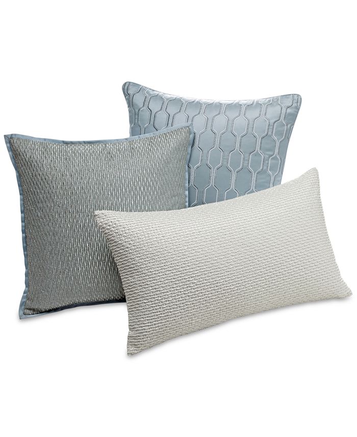 Hotel Collection CLOSEOUT! Marquesa Beaded 14" x 20" Decorative Pillow