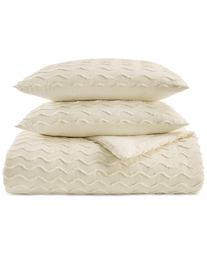 Martha Stewart Collection Chevron Chenille 2Pc. Twin/Twin XL Comforter