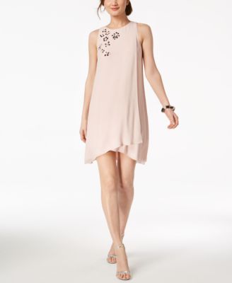 Ivanka Trump - Floral-Sequin Chiffon Dress