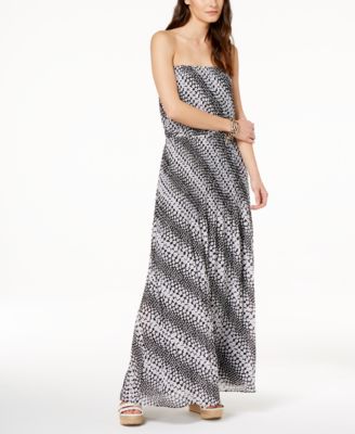 macys michael kors maxi dress