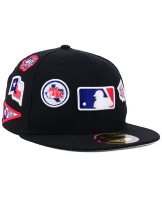 New Era Texas Rangers Ultimate Patch Collection All Patches 59FIFTY Cap ...