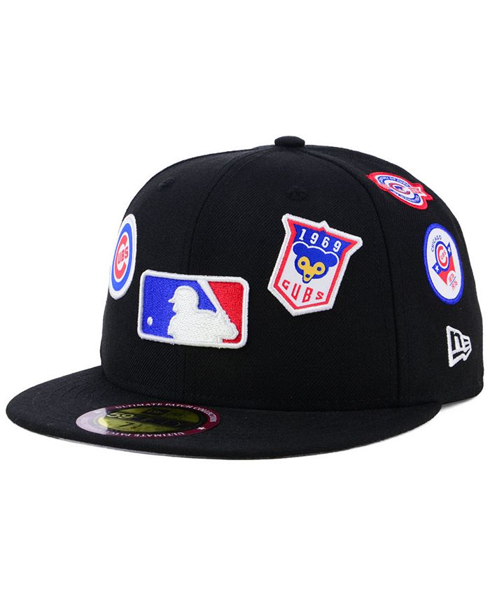 New Era Chicago Cubs Ultimate Patch Collection All Patches 59FIFTY Cap ...