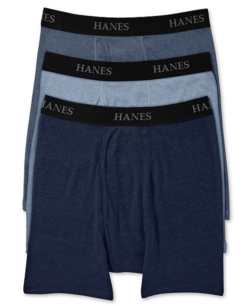 Hanes Men's Big & Tall 3-Pk. Boxer Briefs & Reviews - Underwear & Socks ...