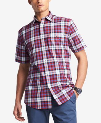 Tommy Hilfiger - Men's Budd Plaid Pocket Shirt