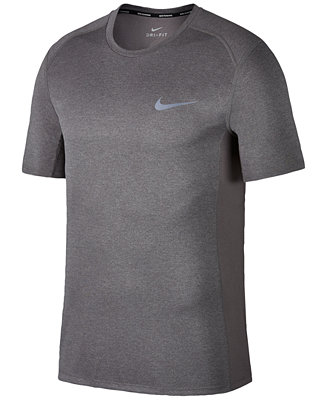 Nike Men's Dry Miler Running T-Shirt - T-Shirts - Men - Macy's