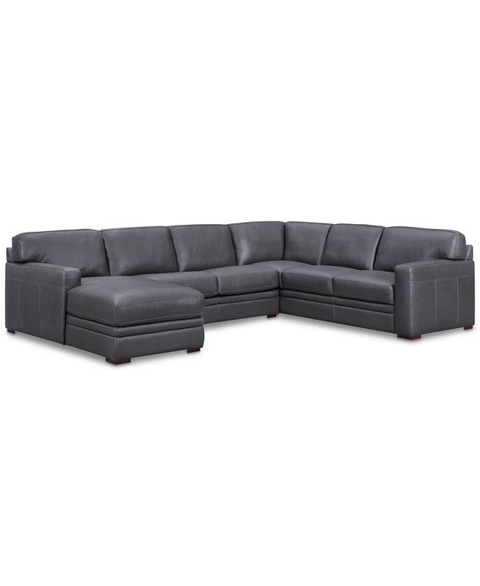 Furniture - Avenell 3-Pc. Sectional with Sofa Return, Sleeper Loveseat & Chaise, Only at Macy's