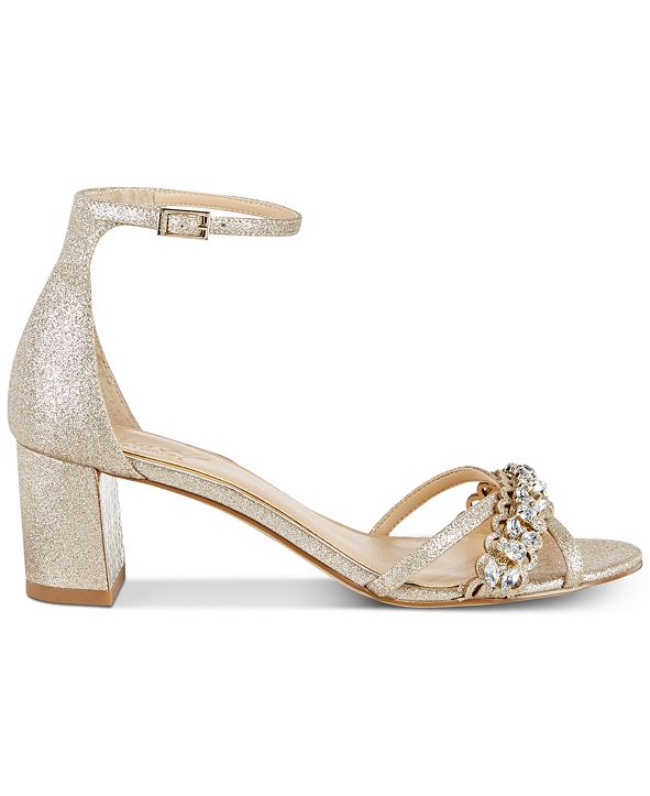 giona block heels badgley mischka
