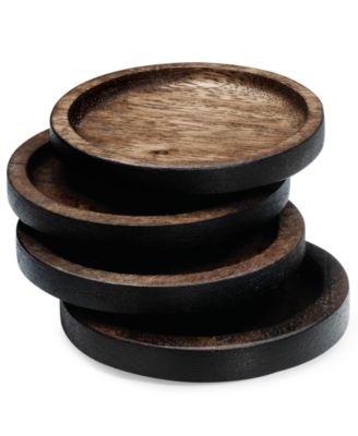 Noritake - Set of 4 Kona Wood Coasters