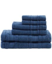 Madison Park Signature Luce Egyptian Cotton 6-Pc. Bath Towel Set - Macy's