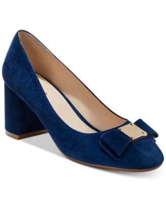 cole haan navy pumps