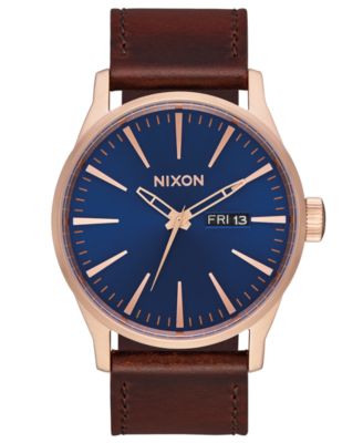 sentry leather 42mm
