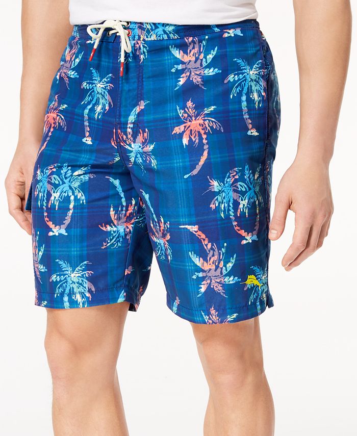 Tommy Bahama Men s Baja Palm Illusion Print Classic Fit 9 Swim