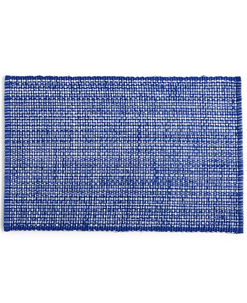 Martha Stewart Collection Closeout Blue Woven Cotton Placemat Created For Macy S Reviews Table Linens Dining Macy S
