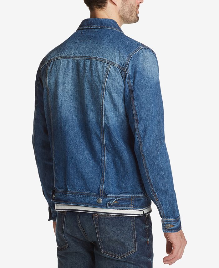 Weatherproof Vintage Men's Denim Jacket, Created for Macy's - Macy's
