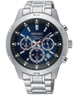 seiko limited edition men's chronograph