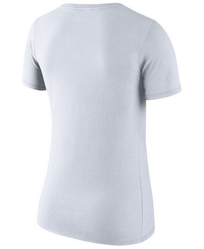 Nike Women's New York Yankees Cotton Crew Logo T-Shirt - Macy's