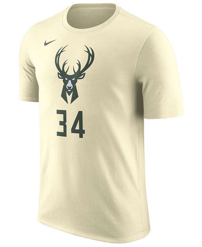 Nike Men's Giannis Antetokounmpo Milwaukee Bucks City Player T-Shirt ...