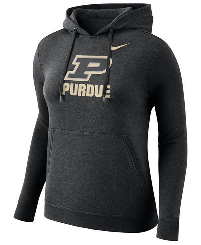 Nike Women s Purdue Boilermakers Club Hooded Sweatshirt Macy s