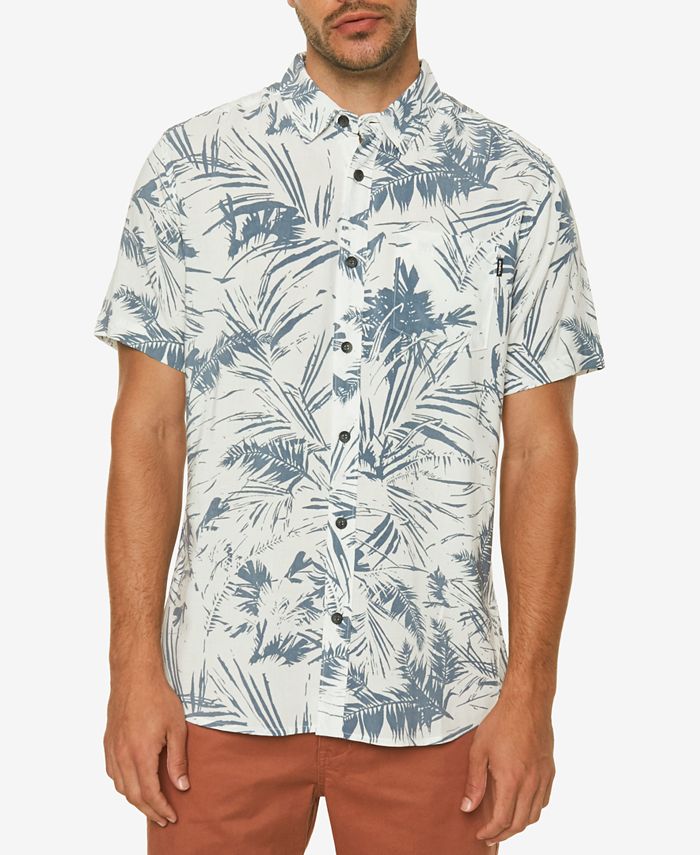 O'Neill Men's Ascher Tropical Button-Up Shirt - Macy's