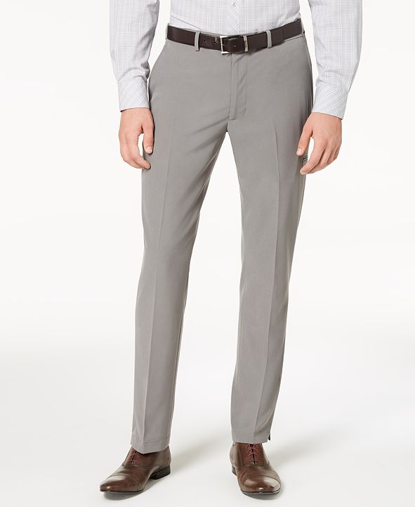 Perry Ellis Premium Men's Slim-Fit Stretch Tech Suit, Machine Washable ...