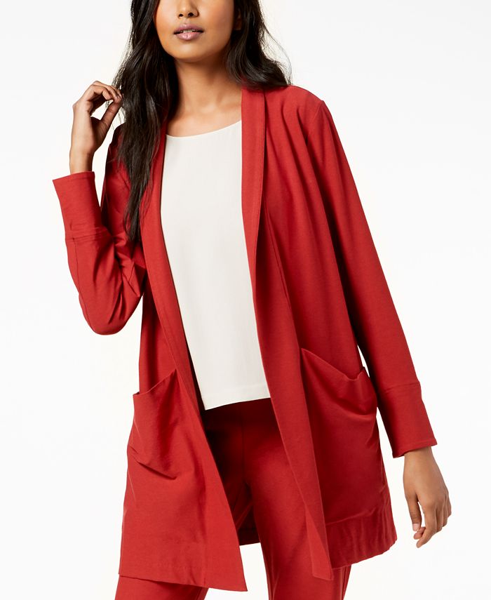 Eileen fisher crepe jacket clearance