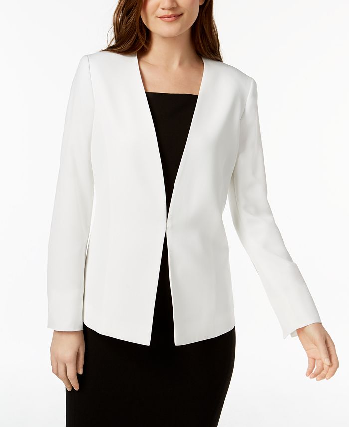 Nine West Kiss-Front Blazer & Reviews - Jackets & Blazers - Women - Macy's