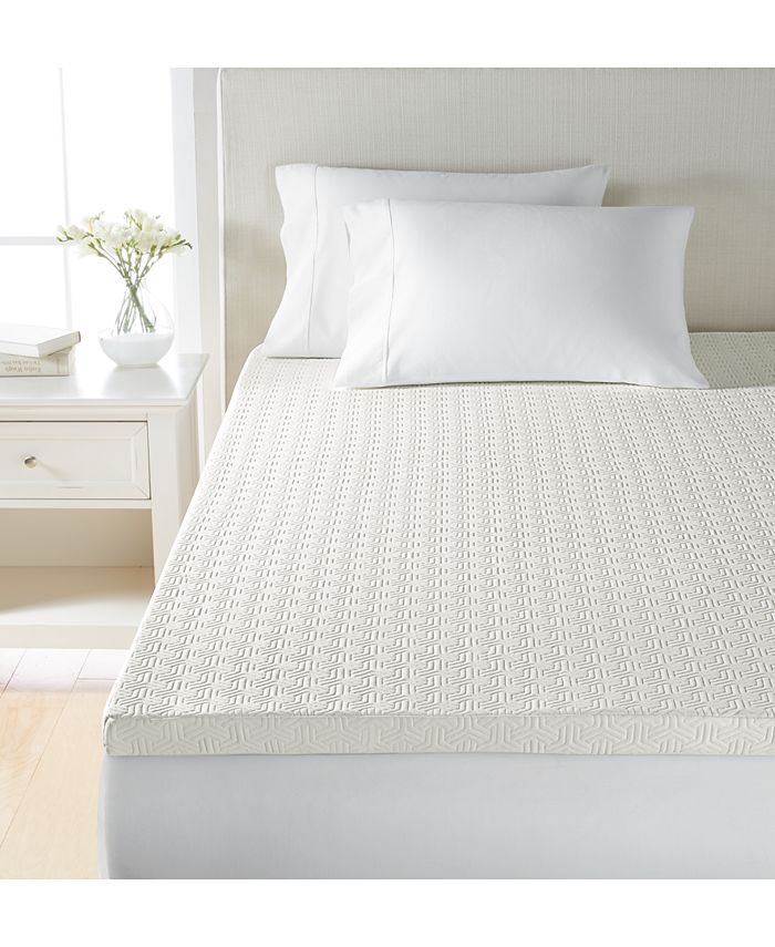 Martha Stewart Collection 2" Memory Foam Full Mattress Topper, Created for Macy's Macy's