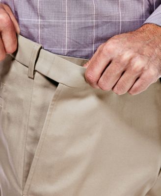 Pantalon Haggar Marron 44x29 - Coton Sans Repassage, Style Chino, Occasion En Bon état