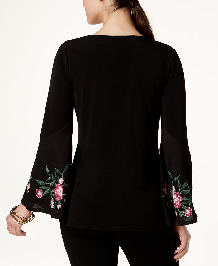 macy's alfani petite tops