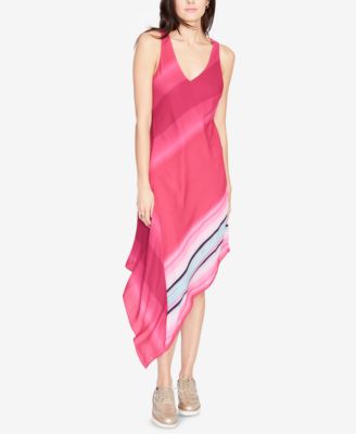 RACHEL Rachel Roy - Printed Asymmetrical Dress