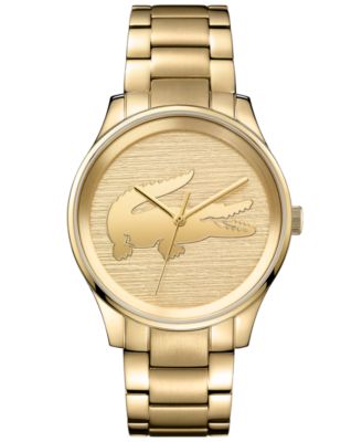 Lacoste - Women's Victoria Gold-Tone Stainless Steel Bracelet Watch 38mm
