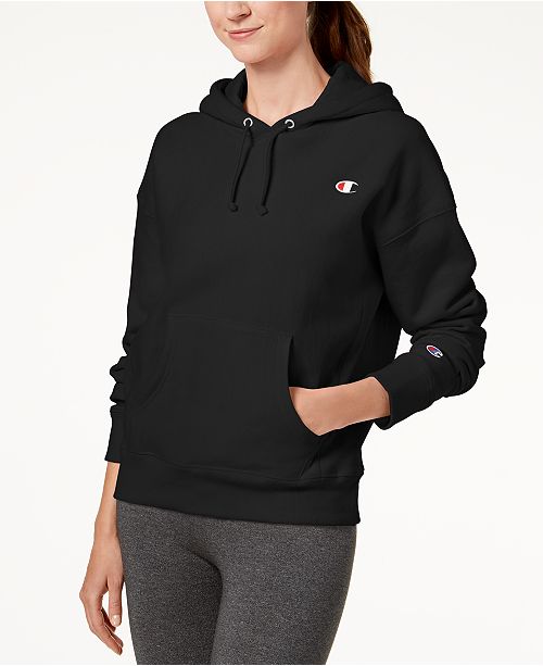 Champion Reverse Weave Fleece Hoodie Reviews Tops Women Macy S