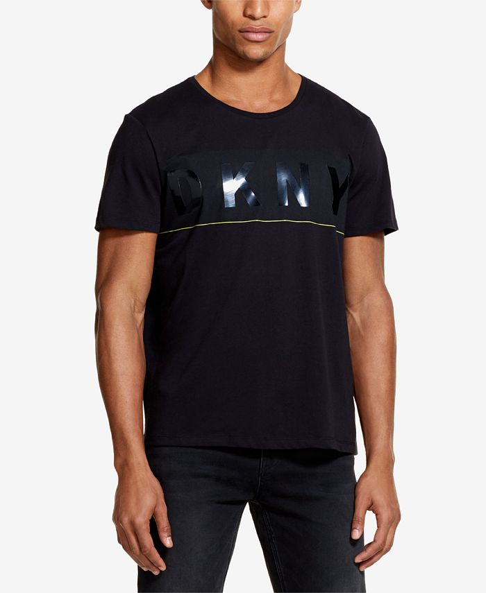 DKNY Men's Graphic-Print Logo T-Shirt, Created for Macy's & Reviews - T ...