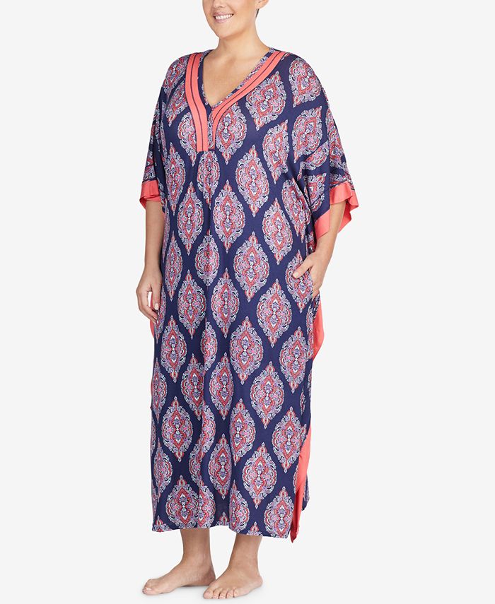 Ellen tracy caftan discount plus size