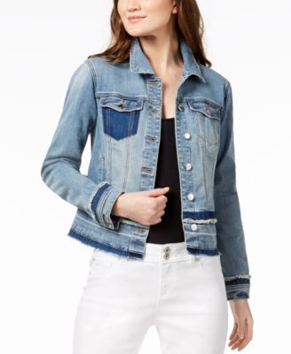 macys inc denim jacket