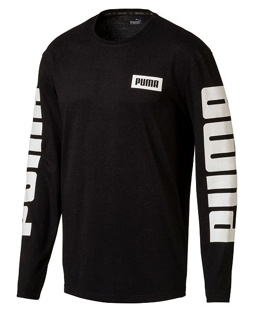 Puma Men S Rebel Long Sleeve T Shirt Reviews T Shirts Men