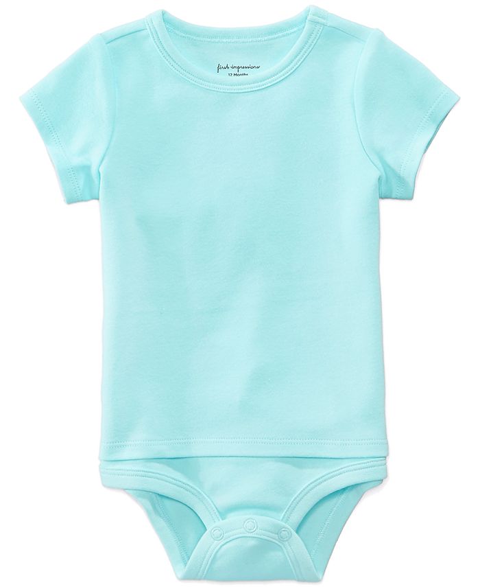 First Impressions Cotton TShirt Bodysuit, Baby Girls or Baby Boys