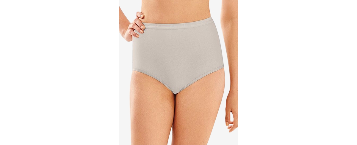 Full-Cut Brief Underwear 2324 - Grey Sky Heather